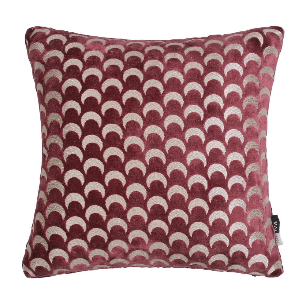 Malini Accessories Malini Large Soli Wine Cushion House of Isabella UK