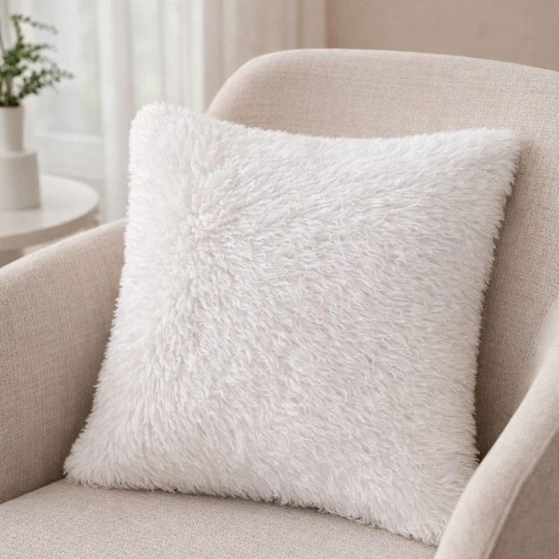 Malini Accessories Malini Large Tibet White Cushion House of Isabella UK