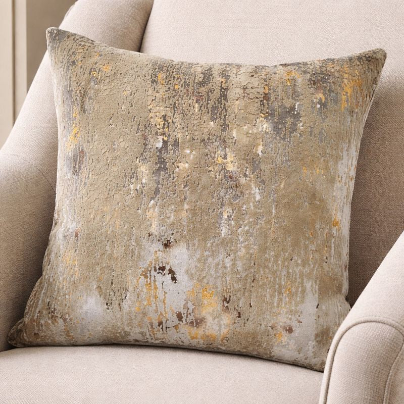 Malini Accessories Malini Large Torcello Silver Cushion House of Isabella UK