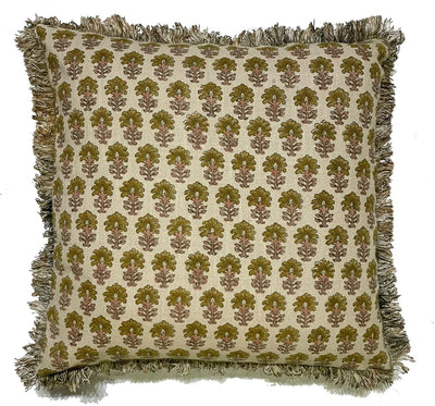 Malini Accessories Malini Leela Rust Cushion House of Isabella UK