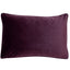 Malini Accessories Malini Luxe Rectangle Aubergine Cushion House of Isabella UK