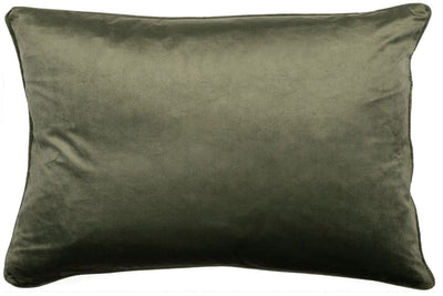 Malini Accessories Malini Luxe Rectangle Olive Cushion House of Isabella UK