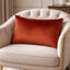 Malini Accessories Malini Luxe Rectangle Paprika Cushion House of Isabella UK