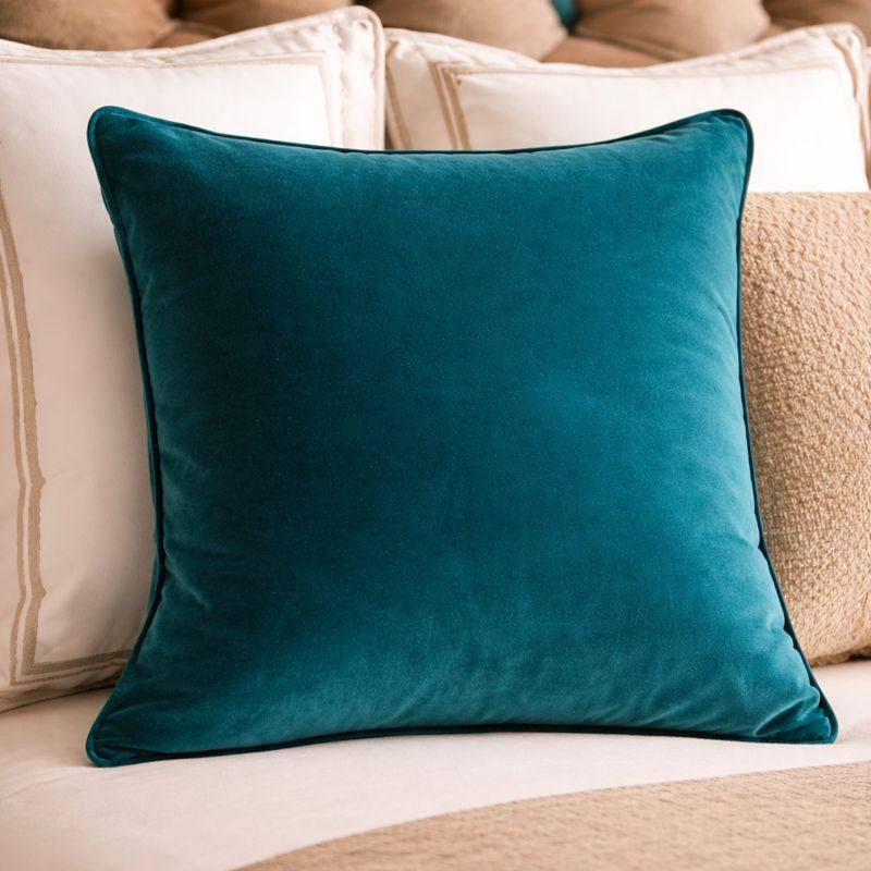 Malini Accessories Malini Luxe Teal Cushion House of Isabella UK