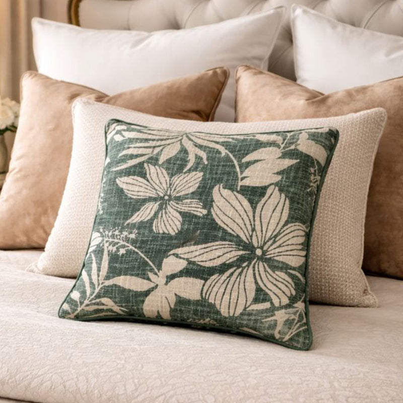 Malini Accessories Malini Mato Green Cushion House of Isabella UK