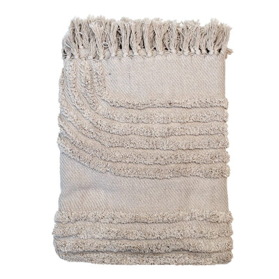 Malini Accessories Malini Meridian Greige Throw House of Isabella UK