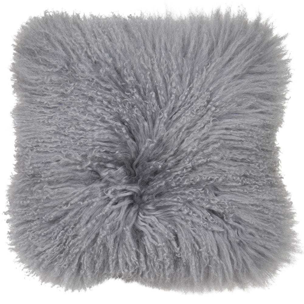 Malini Mongolian Grey Cushion.