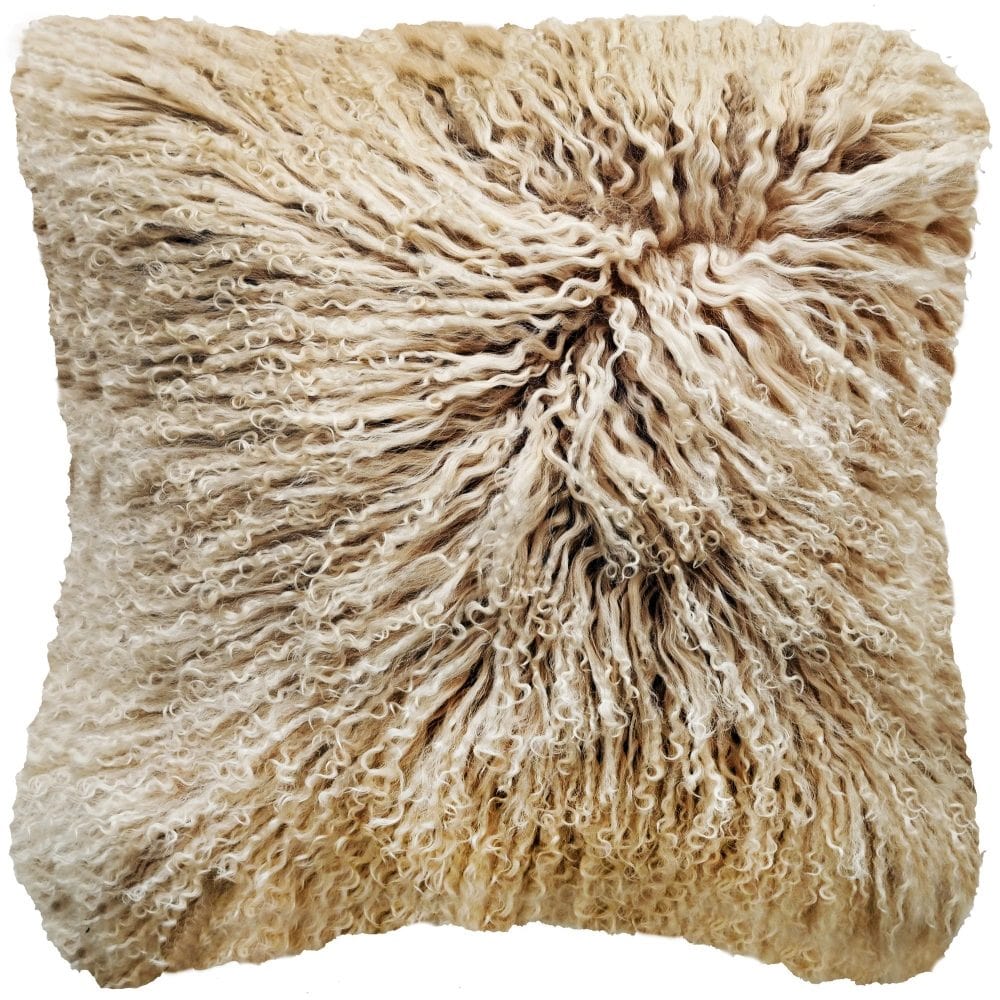 Malini Accessories Malini Mongolian Natural Cushion House of Isabella UK