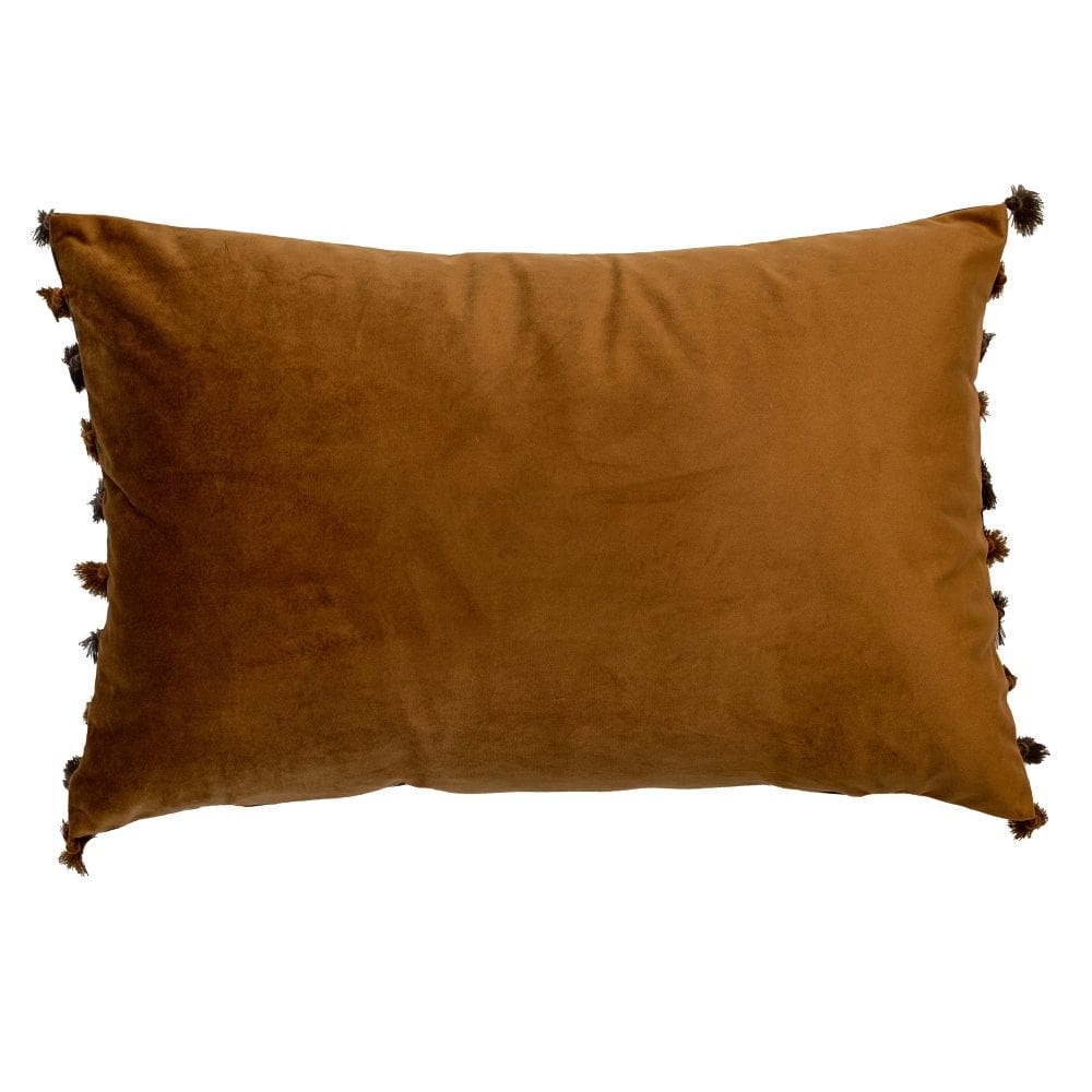 Malini Nappa Coffee & Tan Cushion.