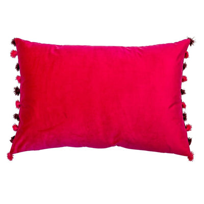 Malini Accessories Malini Nappa Fuschia & Aubergine Cushion House of Isabella UK