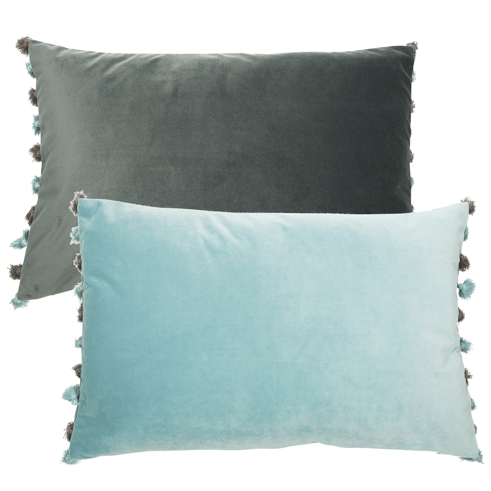 Malini Nappa Seafoam & Ocean Cushion (OUTLET).