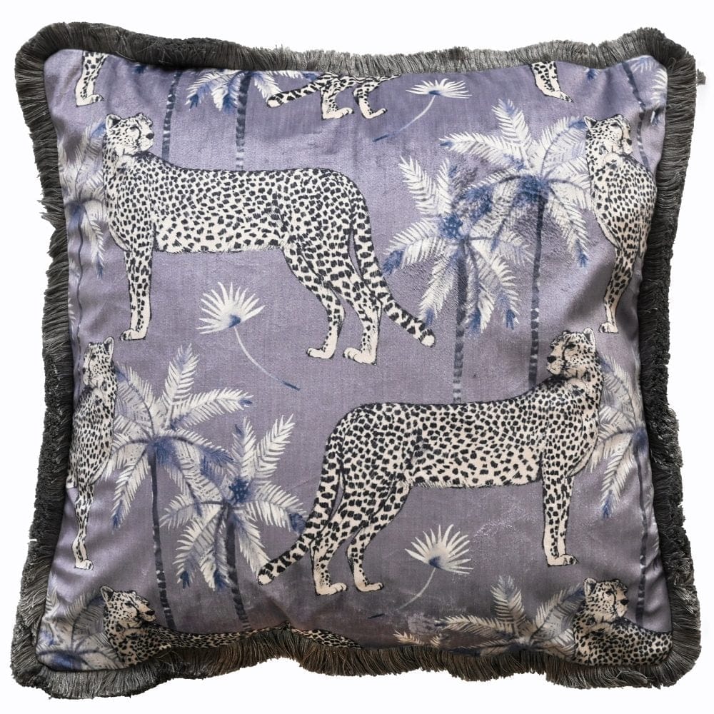 Malini Accessories Malini Nirva Grey Cushion House of Isabella UK