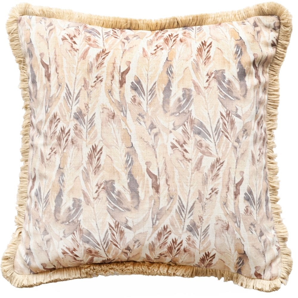 Malini Plume Natural Cushion.