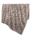 Malini Accessories Malini Raffles Taupe Throw House of Isabella UK