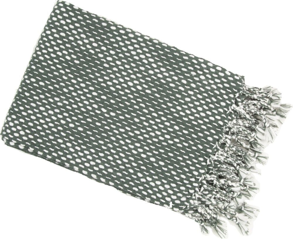 Malini Accessories Malini Raindrops Jade Throw House of Isabella UK