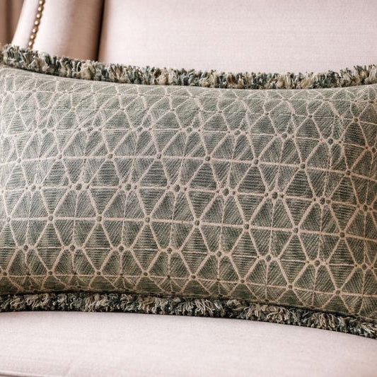 Malini Accessories Malini Ravi Green Cushion House of Isabella UK