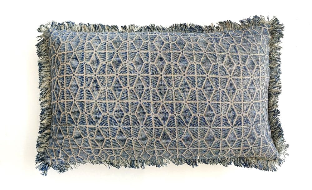 Malini Ravi Indigo Cushion.