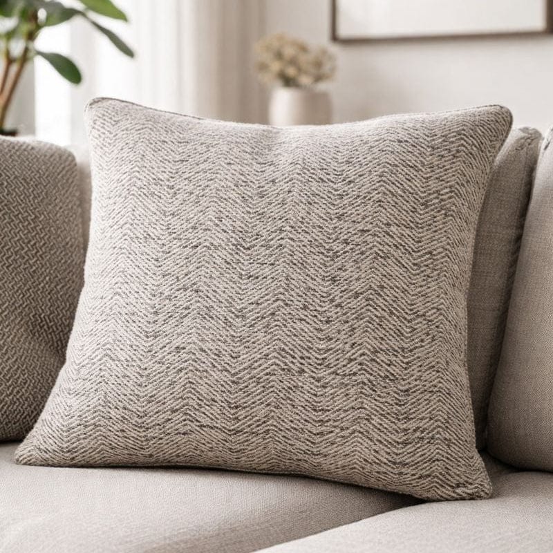 Malini Accessories Malini Ripple Charcoal Cushion House of Isabella UK