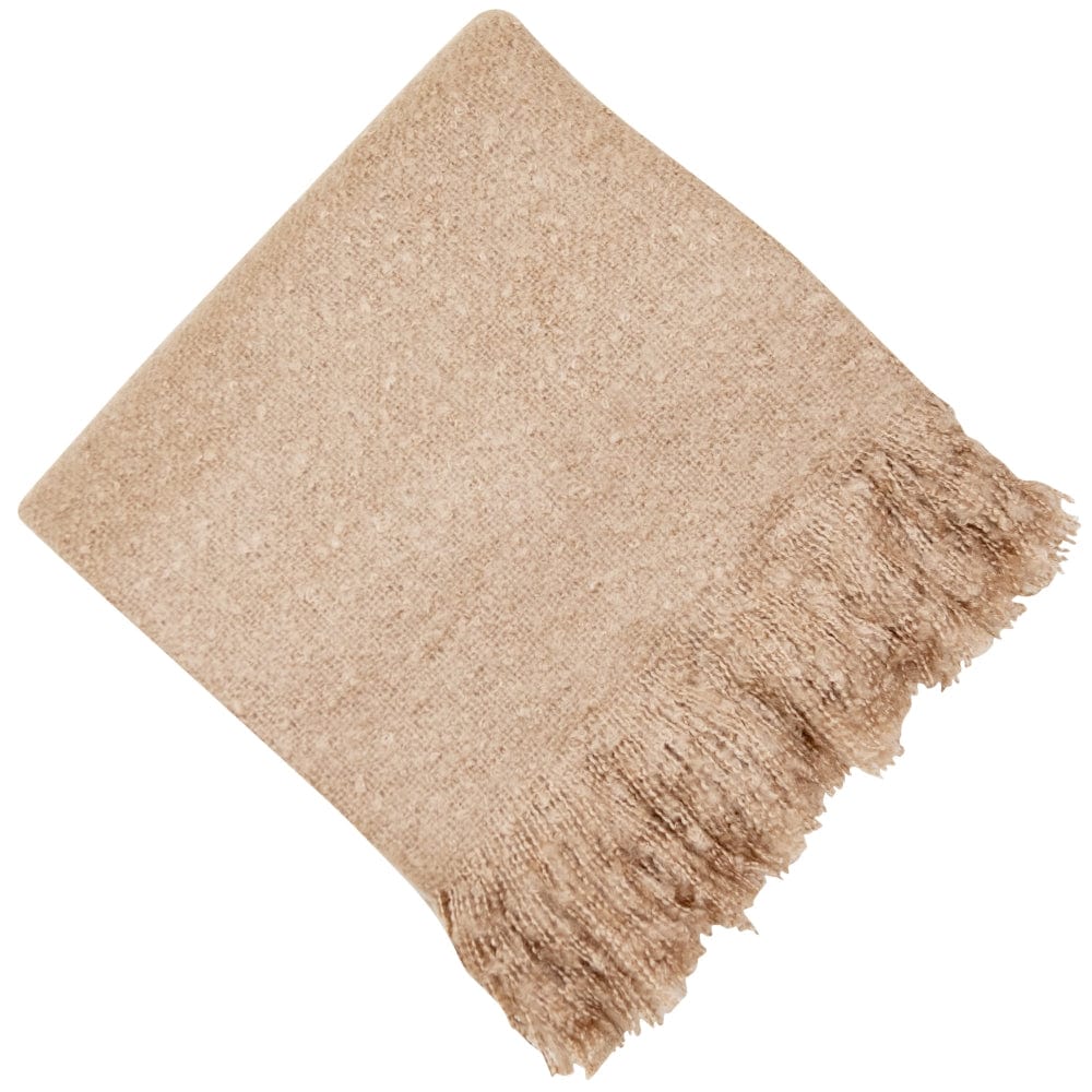 Malini Accessories Malini Serena Natural Throw House of Isabella UK