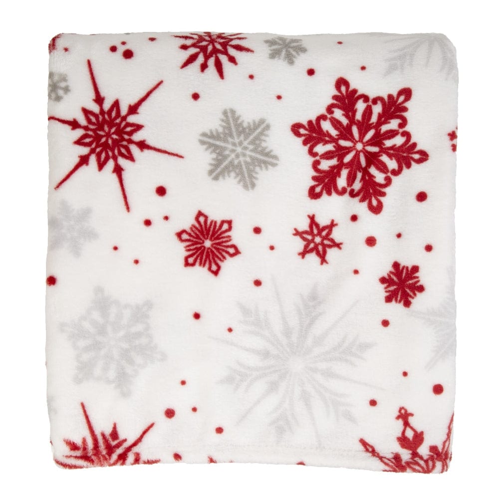 Malini Accessories Malini Snowflakes Throw House of Isabella UK