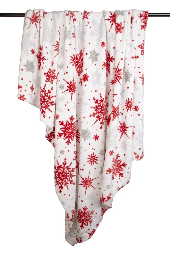 Malini Accessories Malini Snowflakes Throw House of Isabella UK