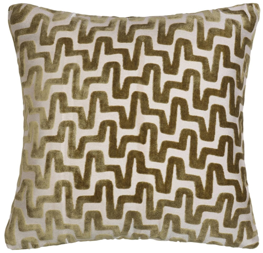 Malini Accessories Malini Summit Olive Cushion House of Isabella UK