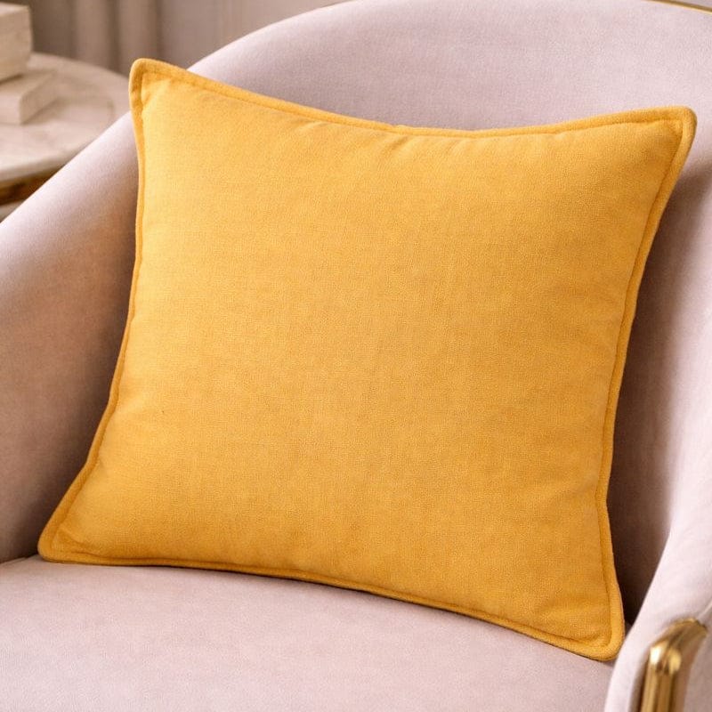 Malini Accessories Malini Tia Mustard Cushion House of Isabella UK