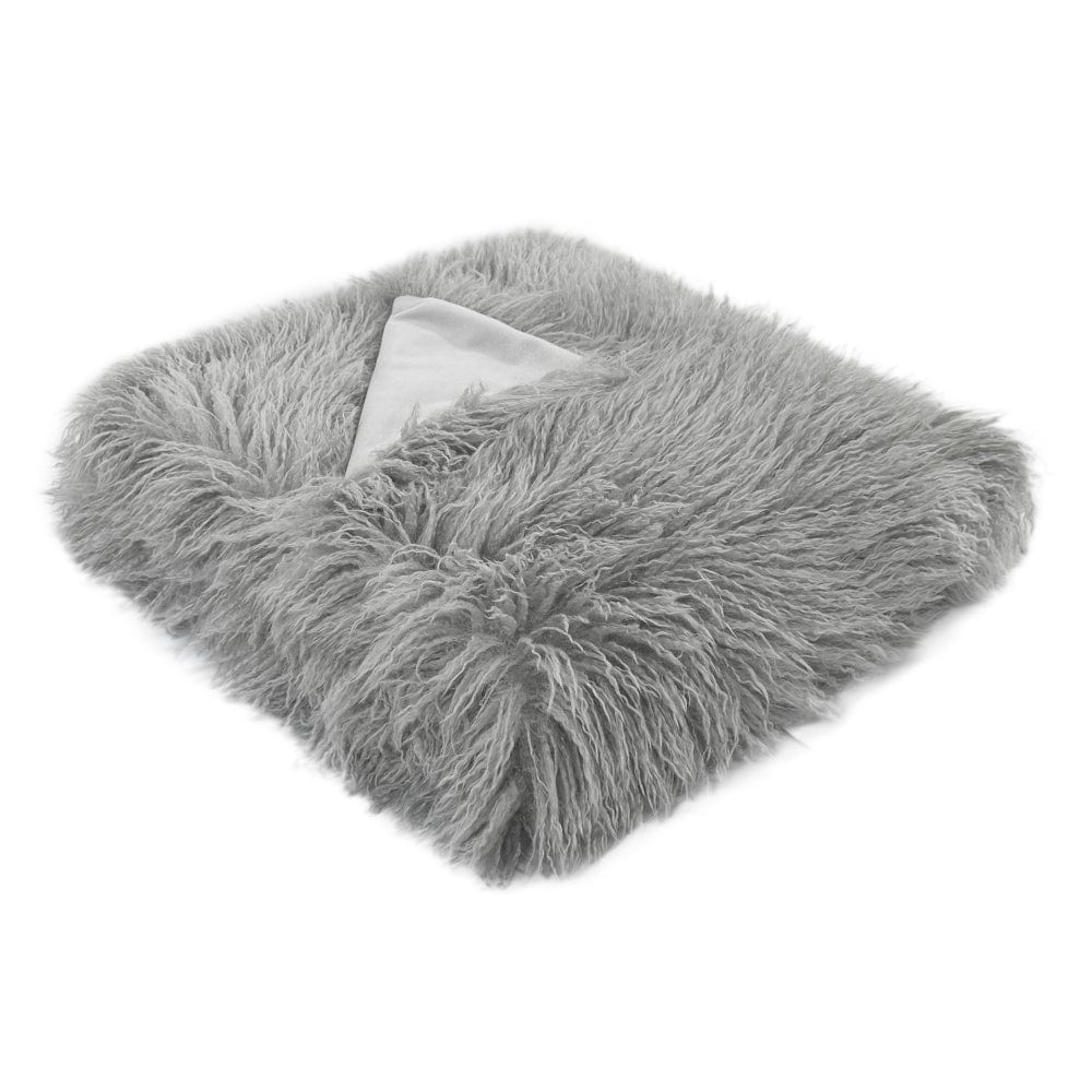 Malini Tibet Grey Throw.