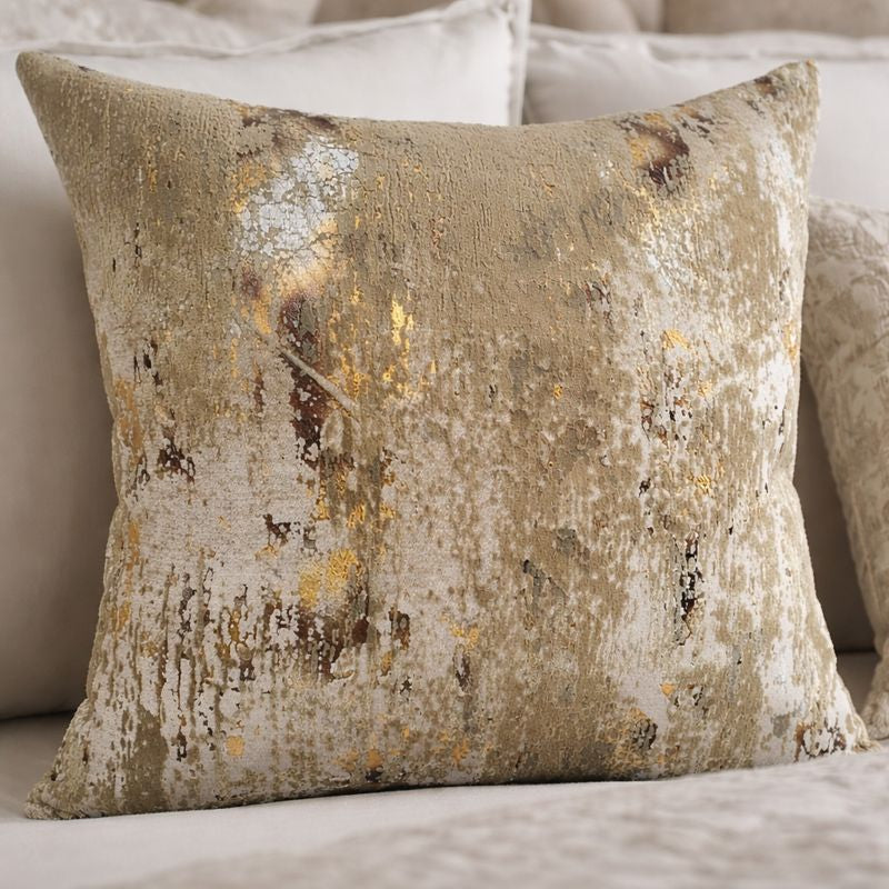 Malini Accessories Malini Torcello Gold Cushion House of Isabella UK