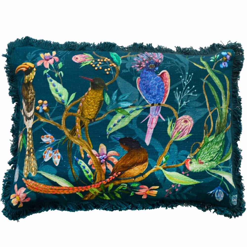 Malini Tweety Blue Cushion.