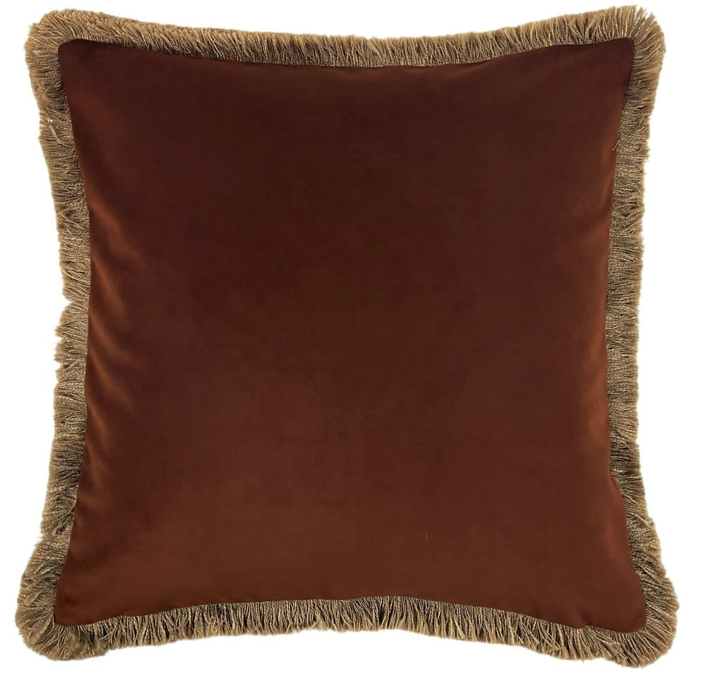 Malini Accessories Malini Verona Brown Cushion House of Isabella UK