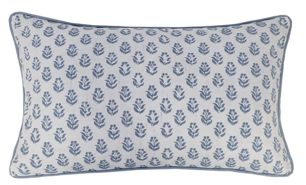 Malini Accessories Myn Blue Cushion House of Isabella UK
