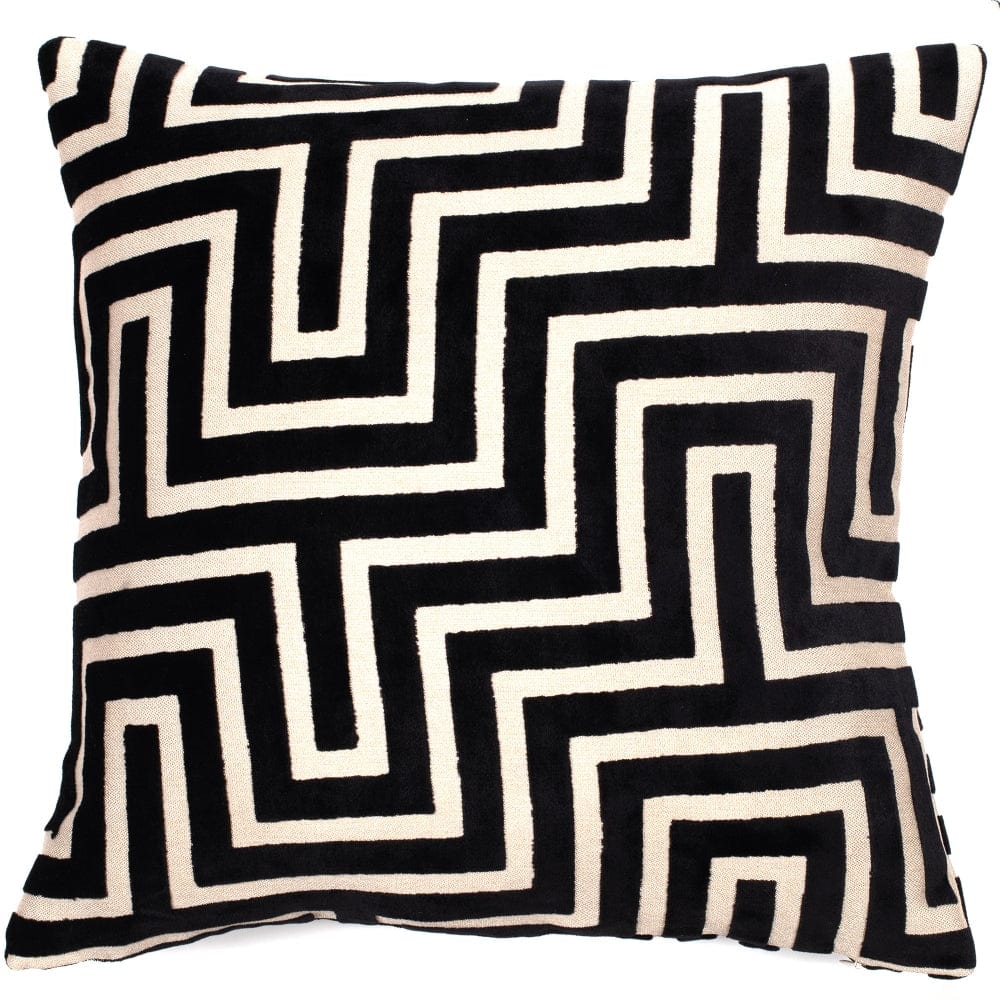 Paul Moneypenny Amazing Black Large Cushion.