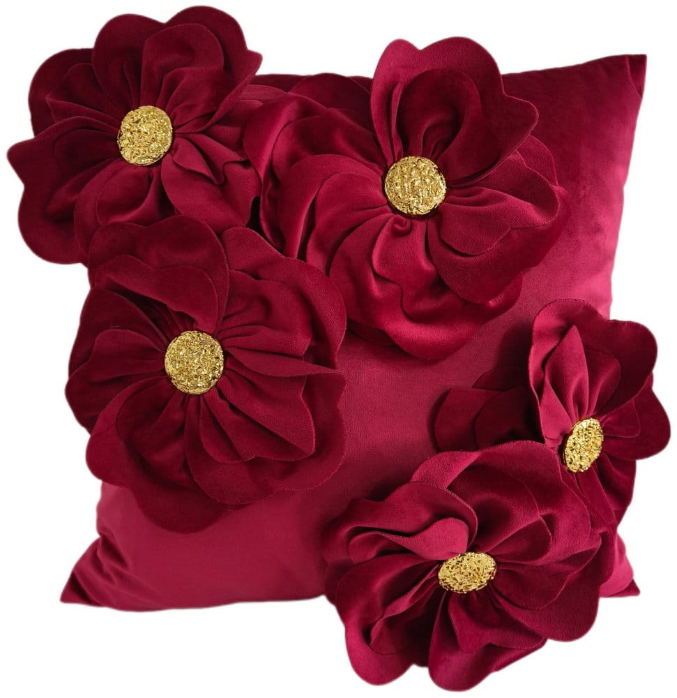 Malini Accessories Paul Moneypenny Blooming Wonderful Fuschia Cushion House of Isabella UK