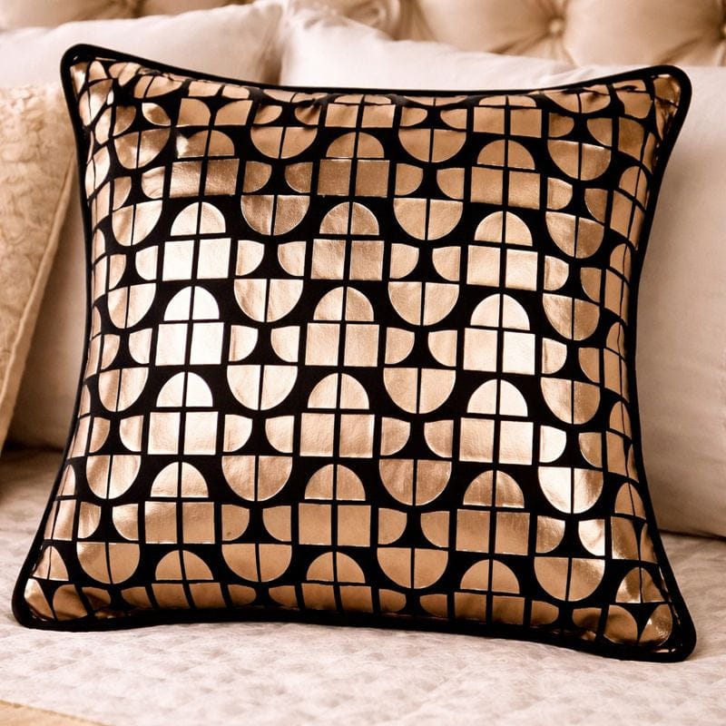 Malini Accessories Paul Moneypenny Dominatrix Black Cushion House of Isabella UK