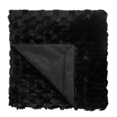 Malini Accessories Paul Moneypenny Koochikoo Black Throw House of Isabella UK