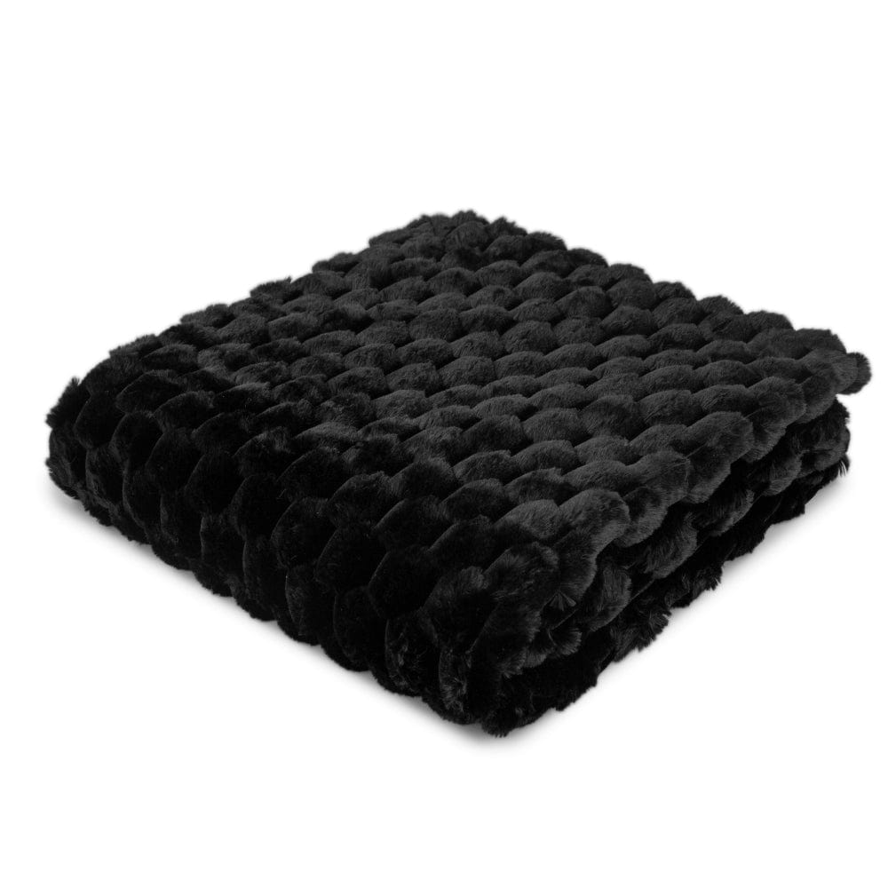 Paul Moneypenny Koochikoo Black Throw.