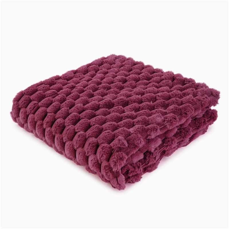 Malini Accessories Paul Moneypenny Koochikoo Fuschia Throw House of Isabella UK