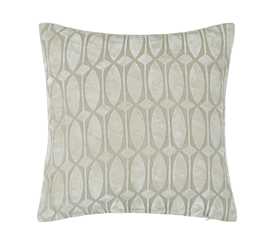 Malini Accessories Paul Moneypenny Large OfftheRails Ivory Cushion House of Isabella UK