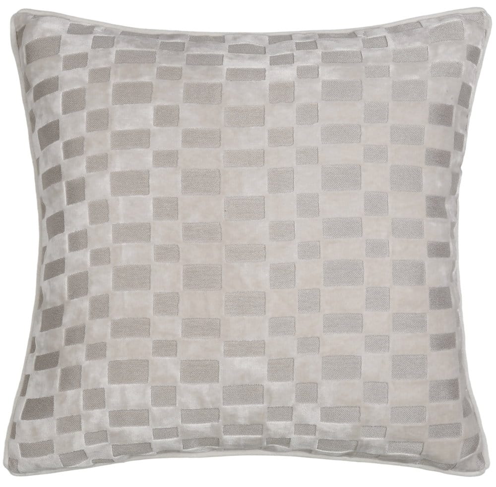 Malini Accessories Paul Moneypenny Modblock Ivory Cushion House of Isabella UK