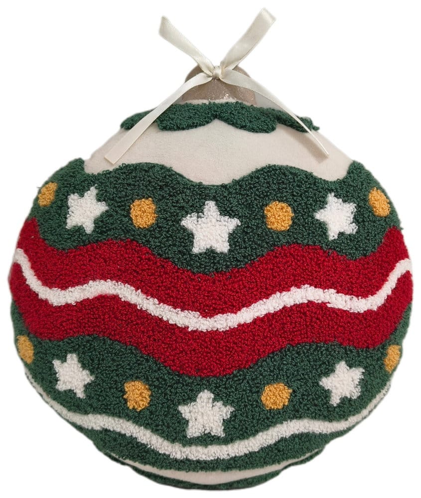 Malini Accessories Paul Moneypenny Round Festiveballs Cushion House of Isabella UK
