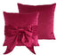 Malini Accessories Paul Moneypenny TiedUp Fuschia Cushion House of Isabella UK