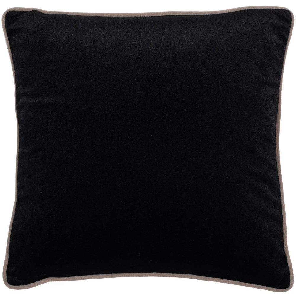 Paul Moneypenny Twofaced Black And Cream Cushion.