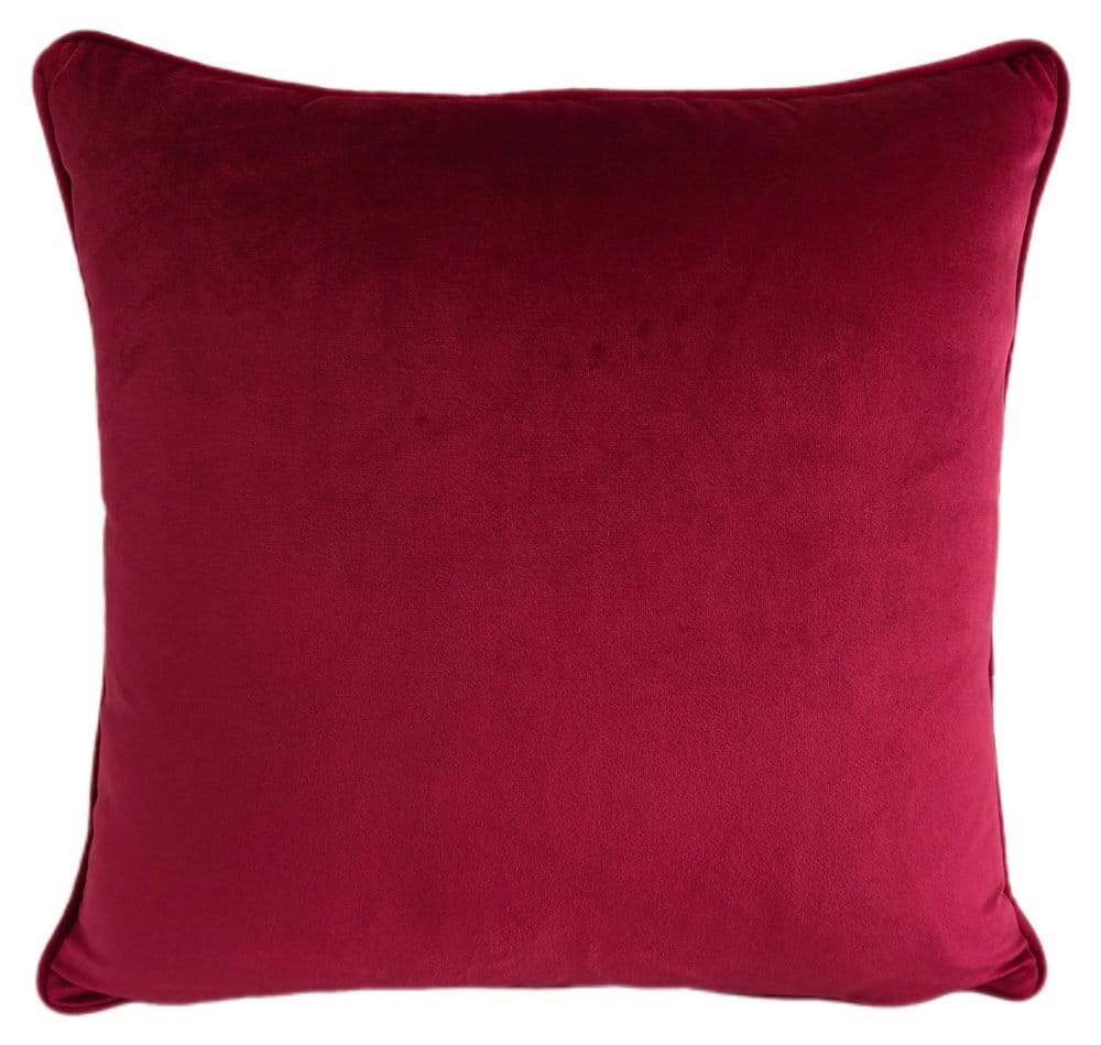 Malini Accessories Paul Moneypenny Twofaced Teal And Fuschia Small Cushion House of Isabella UK