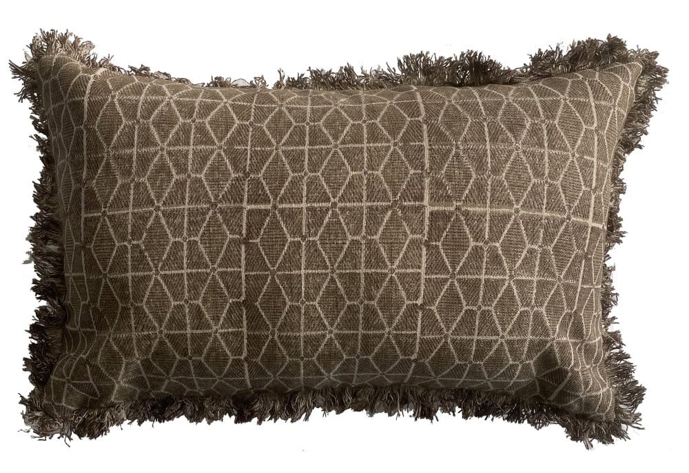 Malini Accessories Ravi Olive Cushion House of Isabella UK