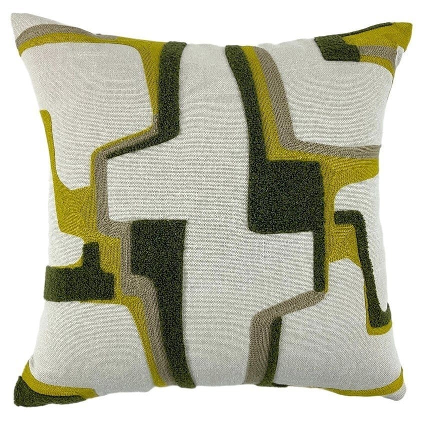 Malini Accessories Small Alto Green Cushion House of Isabella UK