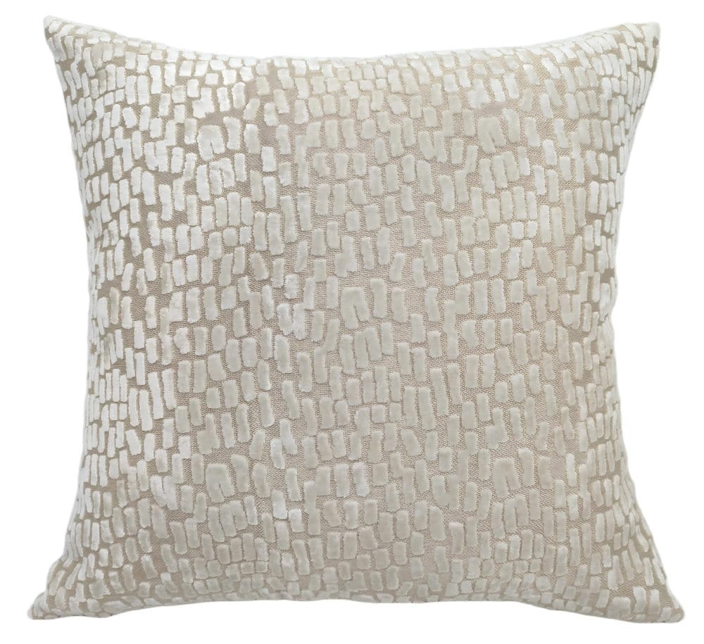 Malini Accessories Small Melody Ivory Cushion House of Isabella UK