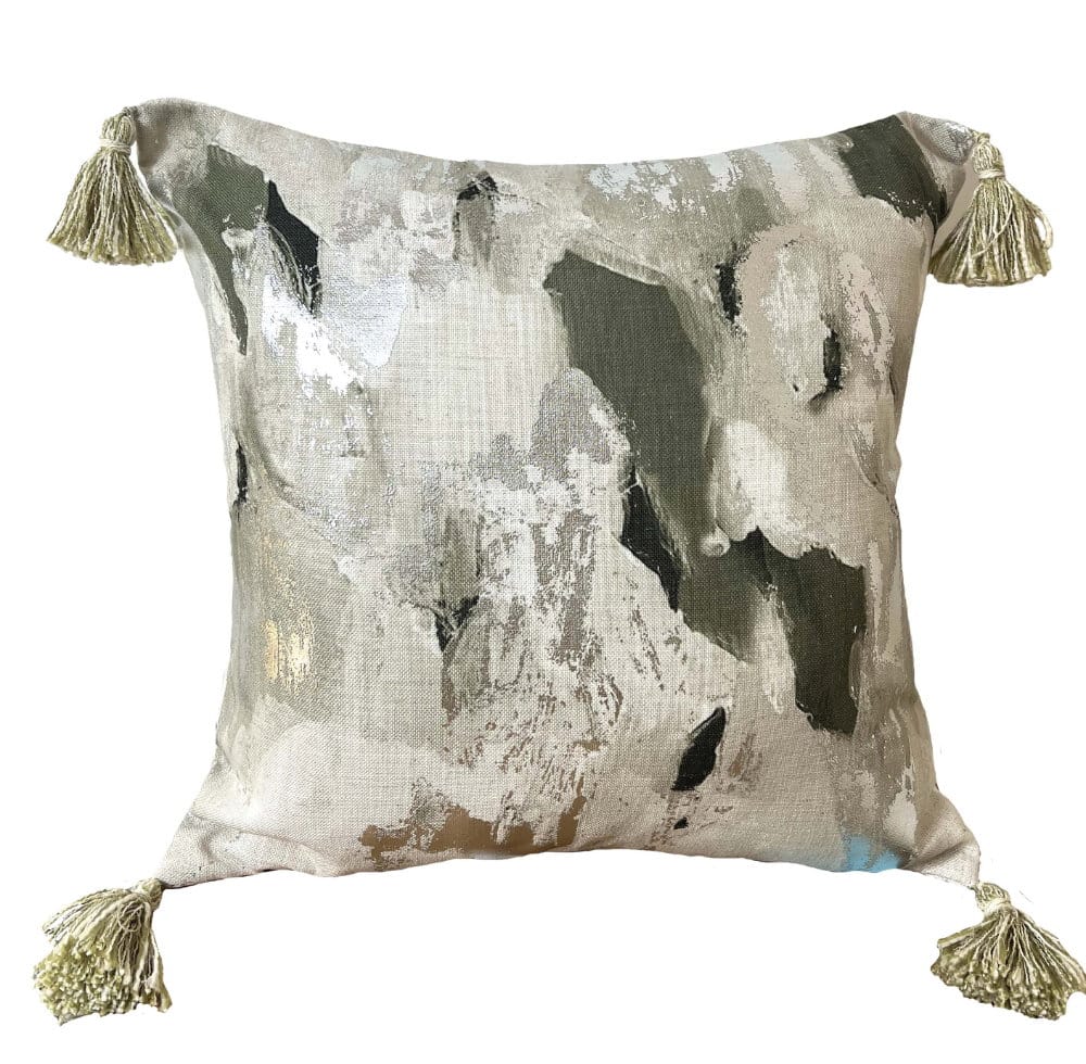 Malini Accessories Vision Olive Cushion House of Isabella UK
