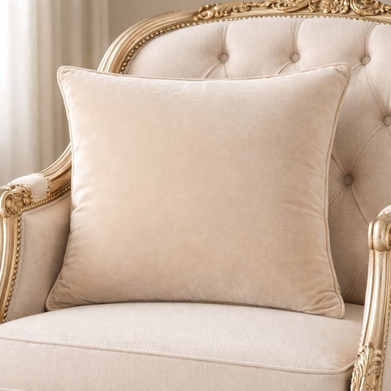 Malini Living Malini Extra Large Luxe Champagne Cushion House of Isabella UK