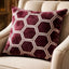 Malini Living Malini Ivor Aubergine Cushion House of Isabella UK